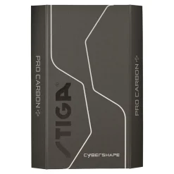 Stiga Bordtennisbat-Pro Carbon Plus Cybershape 5-stjernet Bordtennisbat