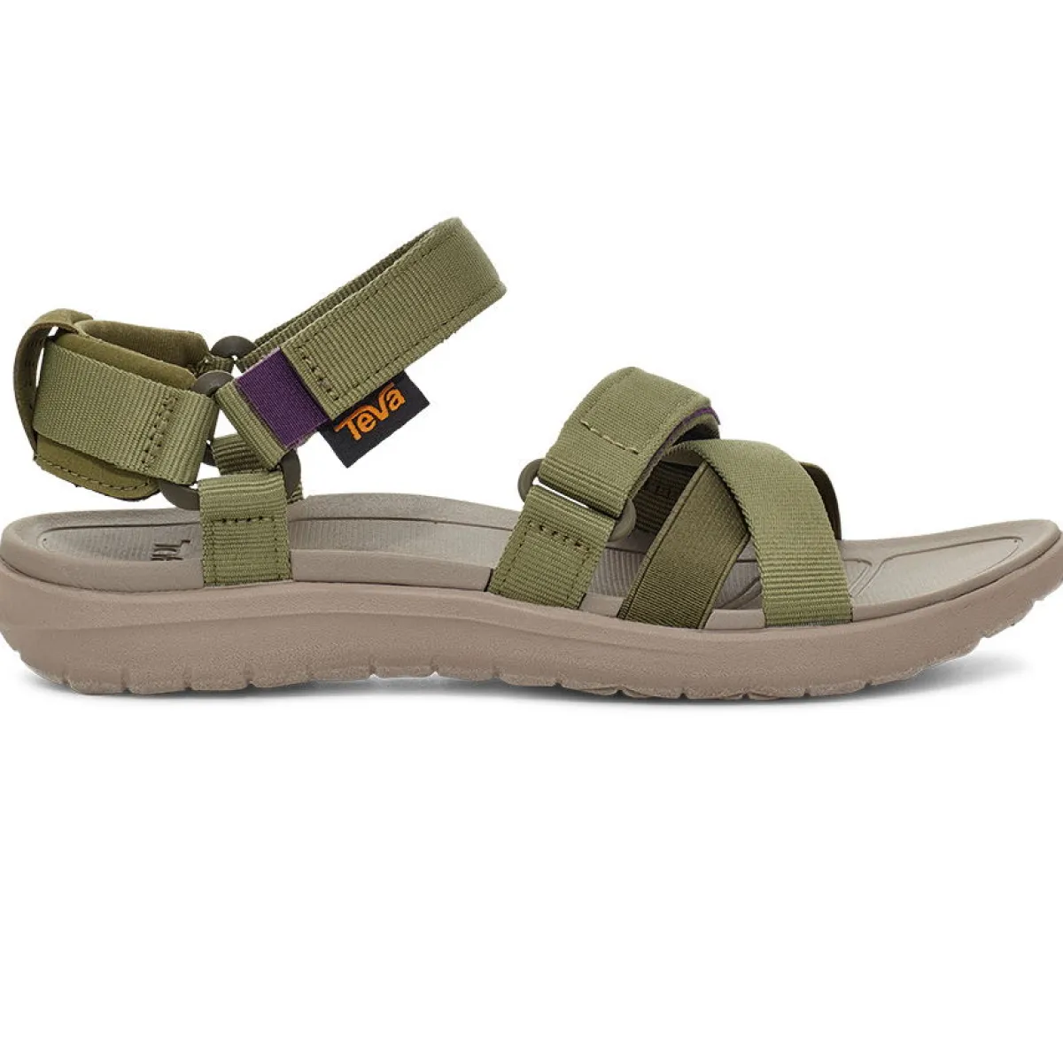 Teva Sandaler|Fodtøj-Sanborn Mia Sandal Dame, olive