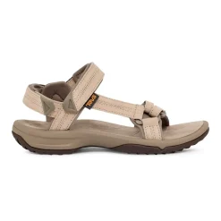 Teva Fodtøj|Sandaler-Terra Fi Lite Suede Sandal Dame Feather Grey