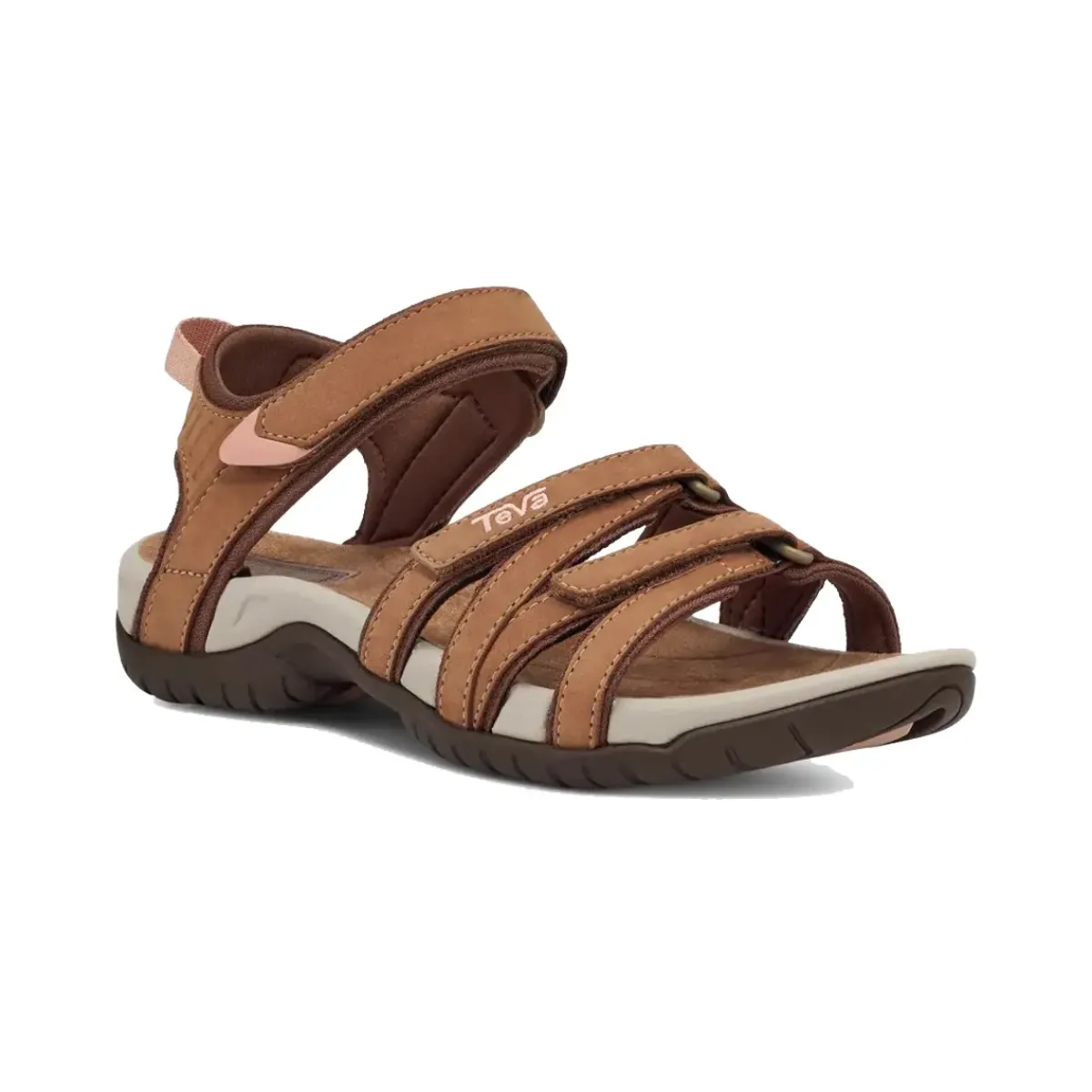 Teva Sandaler-Tirra Leather Damesandal Honey Brown
