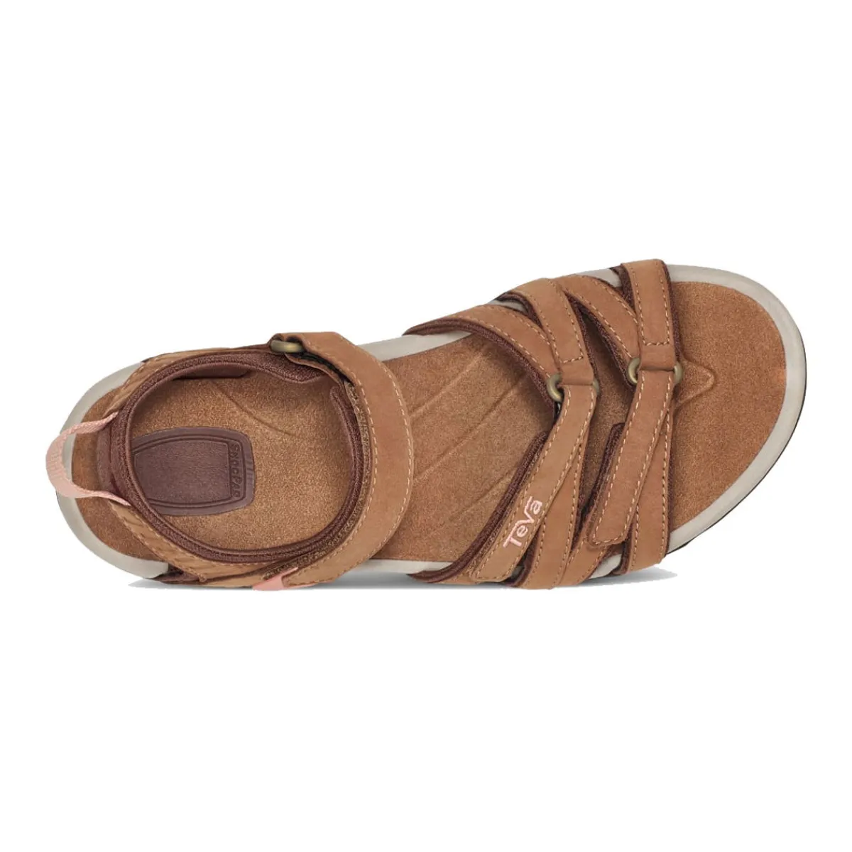 Teva Sandaler-Tirra Leather Damesandal Honey Brown