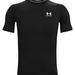 Under Armour Kompressions T-Shirt|Træningstøj-HeatGear® Kompression T-shirt Herre Black / White
