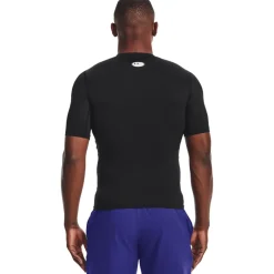 Under Armour Kompressions T-Shirt|Træningstøj-HeatGear® Kompression T-shirt Herre Black / White