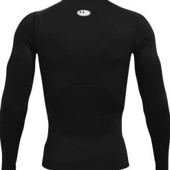 Under Armour Kompressions T-Shirt|Træningstøj-HeatGear® Kompression Trøje Herre  Black / White