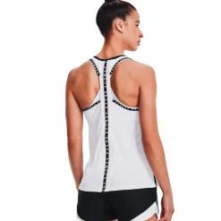 Under Armour Træningstøj|Løbetøj-Knockout Tank Top Dame  White / Black