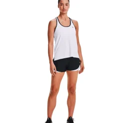 Under Armour Træningstøj|Løbetøj-Knockout Tank Top Dame White / Black