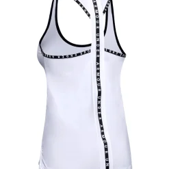 Under Armour Træningstøj|Løbetøj-Knockout Tank Top Dame White / Black