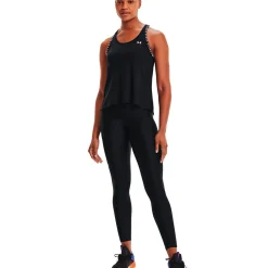 Under Armour Træningstøj|Løbetøj-Knockout Tank Top Dame  Black / White