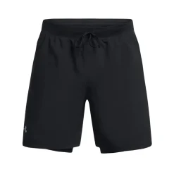 Under Armour Håndboldtøj|Fodboldtøj-Launch 7" 2-i-1 Shorts Herre Black / Reflective