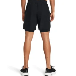 Under Armour Håndboldtøj|Fodboldtøj-Launch 7" 2-i-1 Shorts Herre  Black / Reflective