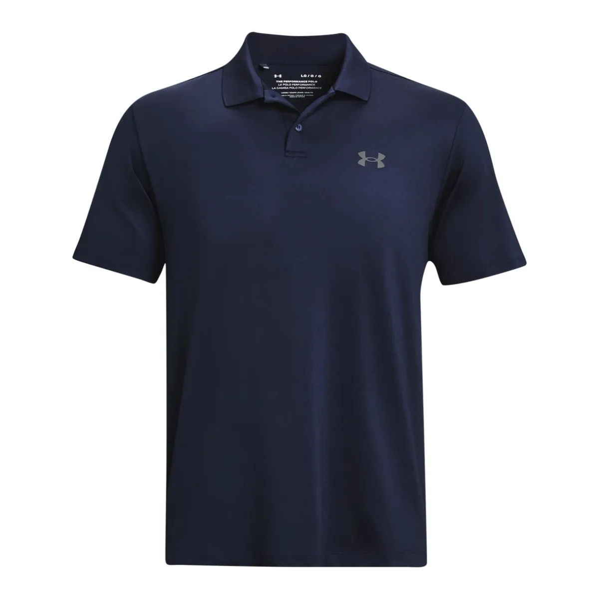 Under Armour Beklædning|Outdoortøj-Performance 3.0 Golf Polo Herre Midnight Navy / Pitch Gray