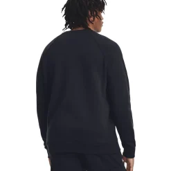 Under Armour Træningstøj|Træningstøj-Rival Fleece Crew Herre 001 Black / White