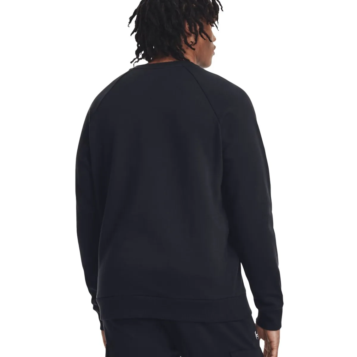 Under Armour Træningstøj|Træningstøj-Rival Fleece Crew Herre 001 Black / White