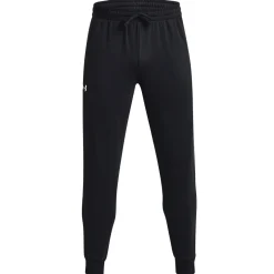 Under Armour Håndboldtøj|Træningstøj-Rival Fleece Joggers Herre, black  001 Black / White