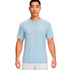 Under Armour Træningstøj|Løbetøj-Tech Textured Trænings T-shirt Herre