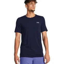 Under Armour Håndboldtøj|Fodboldtøj-Vanish Seamless T-Shirt Herre  Midnight Navy / Mod Gray