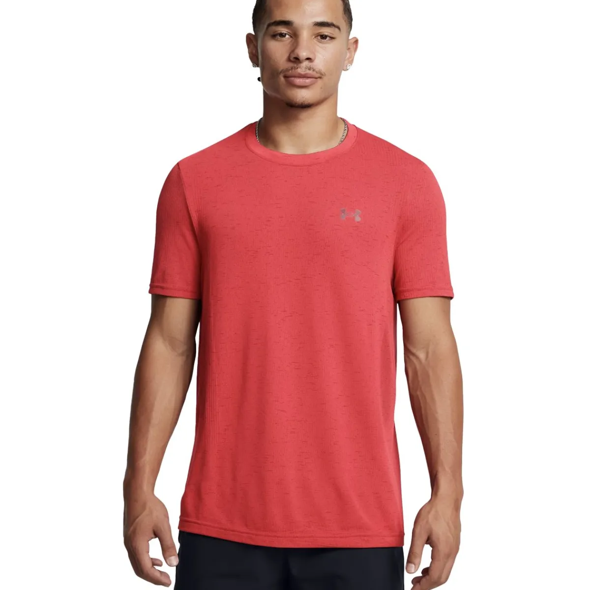 Under Armour Håndboldtøj|Fodboldtøj-Vanish Seamless T-Shirt Herre 713 Racer Red / Cardinal