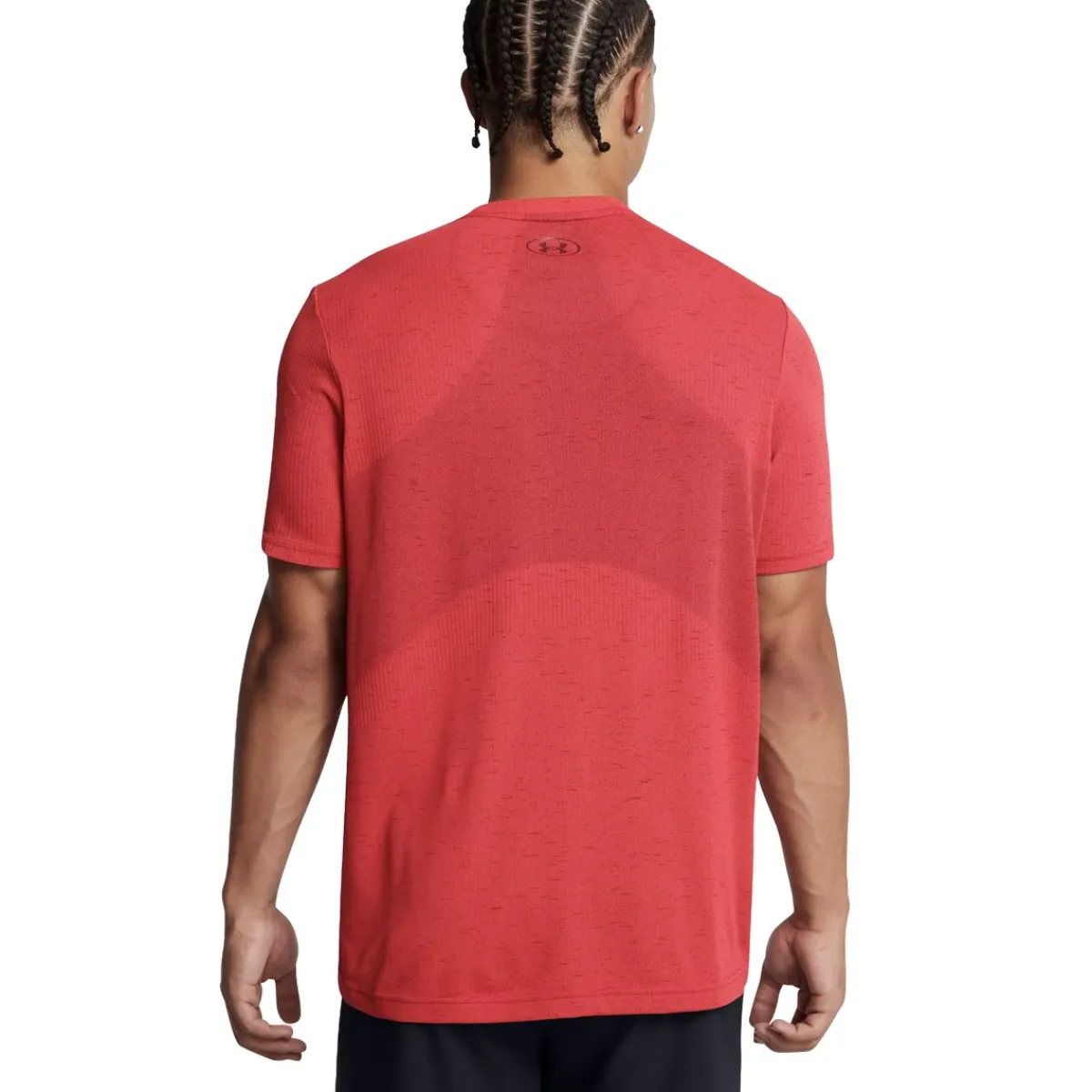 Under Armour Håndboldtøj|Fodboldtøj-Vanish Seamless T-Shirt Herre 713 Racer Red / Cardinal