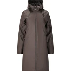 Weather Report Regntøj|Vintertøj-Weather Heaten PU Vinterjakke Dame