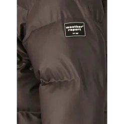 Weather Report Regntøj|Vintertøj-Audrey PU Puffer Parka Vinterjakke Dame