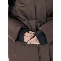 Weather Report Regntøj|Vintertøj-Audrey PU Puffer Parka Vinterjakke Dame