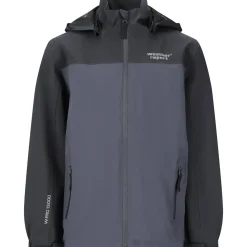 Weather Report Regntøj|Beklædning-Borise Regnjakke Børn, blue nights  2154 Blue Nights