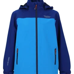 Weather Report Regntøj|Beklædning-Borise Regnjakke Børn  2081 Blue Aster