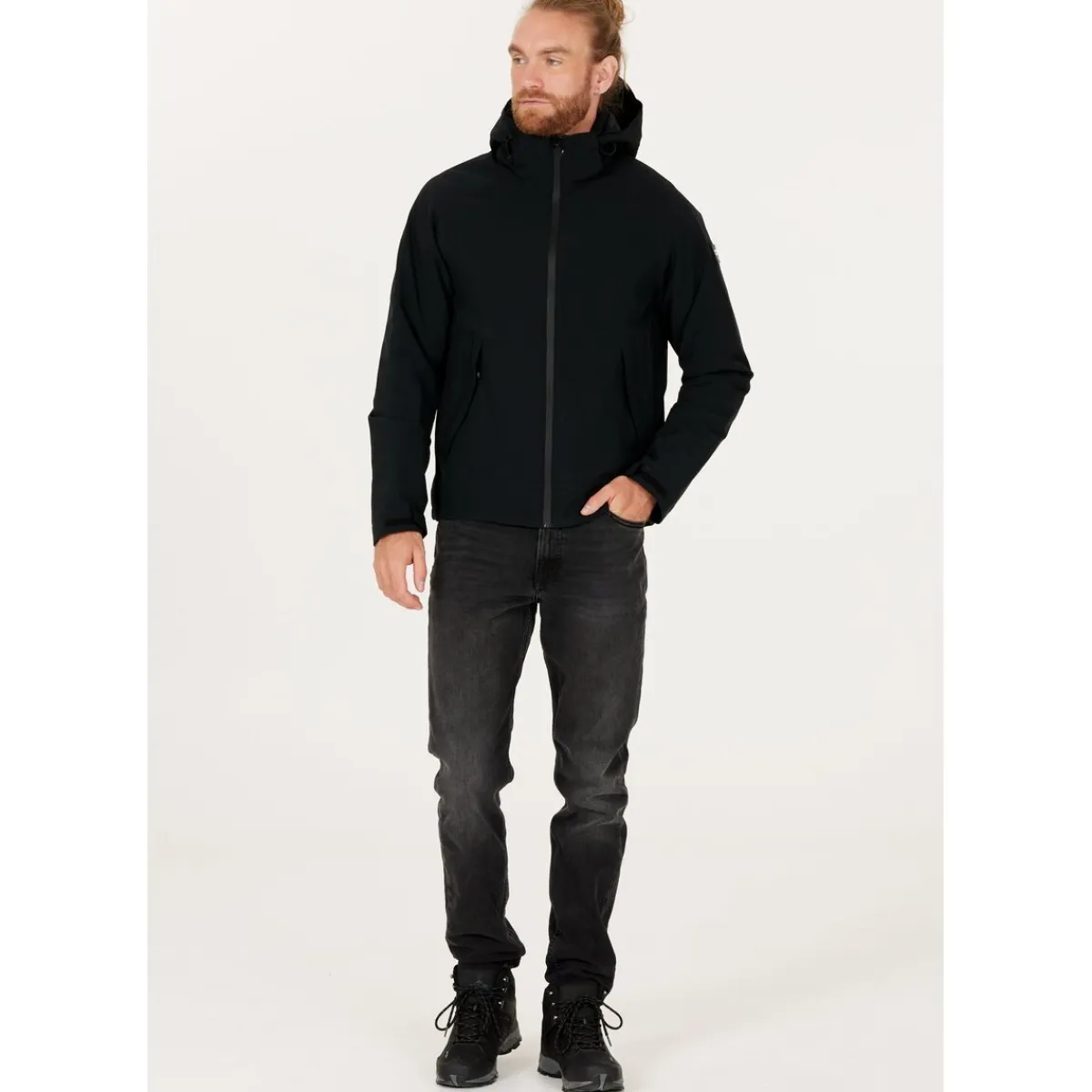 Weather Report Regntøj|Beklædning-Brennon W-Pro 15000 Jakke Herre 1001 Black