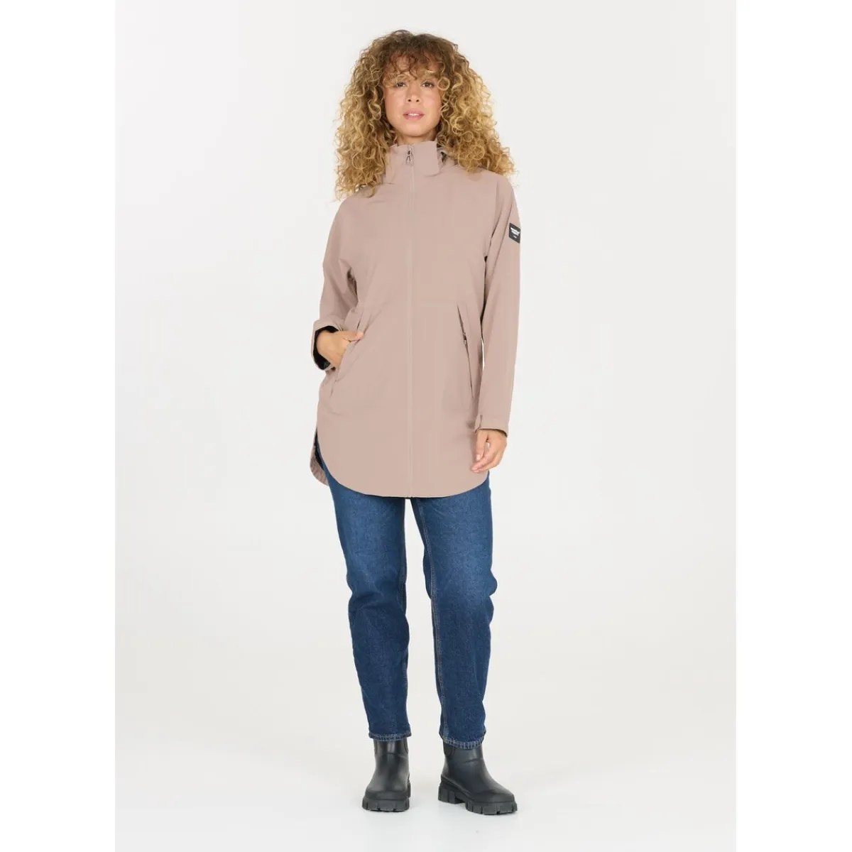 Weather Report Regntøj|Beklædning-Brittan W-Pro 15000 Regnjakke Dame 1061 Moon Rock