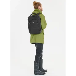 Weather Report Rygsække|Tasker Og Rygsække-Bronze PU Computer Rygsæk  1001 Black