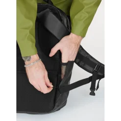 Weather Report Rygsække|Tasker Og Rygsække-Bronze PU Computer Rygsæk  1001 Black