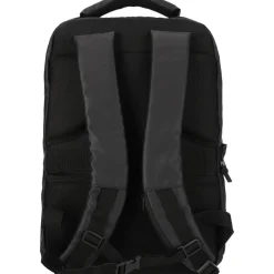 Weather Report Rygsække|Tasker Og Rygsække-Bronze PU Computer Rygsæk  1001 Black