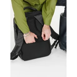 Weather Report Rygsække|Tasker Og Rygsække-Bronze PU Computer Rygsæk  1001 Black