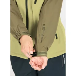 Weather Report Regntøj|Beklædning-Camelia W-Pro 15000 Jakke Dame, mosstone