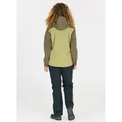 Weather Report Regntøj|Beklædning-Camelia W-Pro 15000 Jakke Dame, mosstone