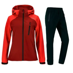 Weather Report Regntøj|Regntøj-Camelia W-Pro 15000 Regnsæt Dame, rococco red  4223 Rococco red