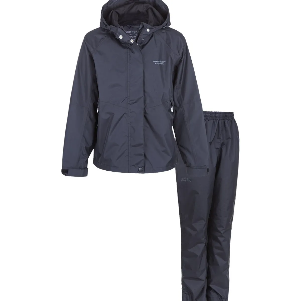 Weather Report Regntøj|Regntøj-Carlene Regnsæt Børn 1001 Black