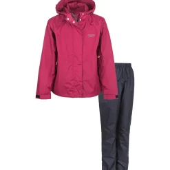 Weather Report Regntøj|Regntøj-Carlene Regnsæt Børn 4136 Tibetan Red