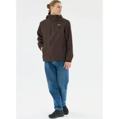 Weather Report Regntøj|Beklædning-Delton W-Pro 15000 Jakke Herre, espresso  1283 Espresso