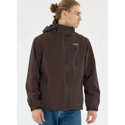 Weather Report Regntøj|Beklædning-Delton W-Pro 15000 Jakke Herre, espresso  1283 Espresso