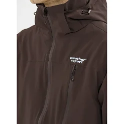 Weather Report Regntøj|Beklædning-Delton W-Pro 15000 Jakke Herre, espresso  1283 Espresso