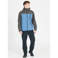 Weather Report Regntøj|Beklædning-Delton W-Pro 15000 Jakke Herre, captain's blue  2219 Captain's Blue