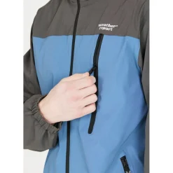 Weather Report Regntøj|Beklædning-Delton W-Pro 15000 Jakke Herre, captain's blue  2219 Captain's Blue