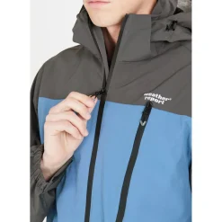 Weather Report Regntøj|Beklædning-Delton W-Pro 15000 Jakke Herre, captain's blue  2219 Captain's Blue