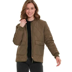 Weather Report Beklædning|Outdoortøj-Eilish Short Quilted Termojakke Dame