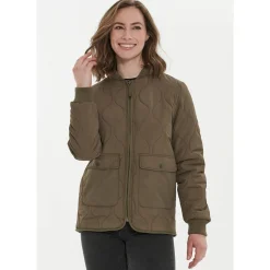 Weather Report Beklædning|Outdoortøj-Eilish Short Quilted Termojakke Dame