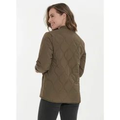 Weather Report Beklædning|Outdoortøj-Eilish Short Quilted Termojakke Dame