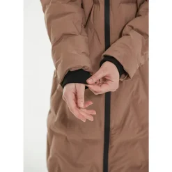 Weather Report Outdoortøj|Beklædning-Foster Long Puffer Vinterjakke Dame