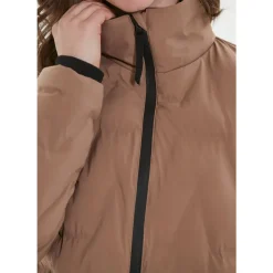 Weather Report Outdoortøj|Beklædning-Foster Long Puffer Vinterjakke Dame