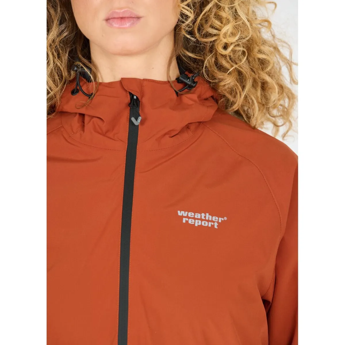 Weather Report Regntøj|Regntøj-Gust W-Pro 10.000 Regnsæt Dame 4345 Burnt Brick